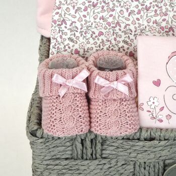 Little Mouse New Baby Girl Gift Set Hamper, 7 of 8