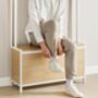 Coat Rack Hall Tree With Bench And Shoe Storage, thumbnail 6 of 11