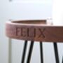 Personalised Wooden Side Table, thumbnail 3 of 4