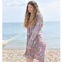 'Esme' Buttoned Paisley Shirt Dress, thumbnail 7 of 9