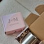 Peony And Blush Suede Wood Wick Candle, thumbnail 7 of 7