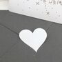 Laser Cut Wedding Word Love Diamond Card, thumbnail 10 of 12