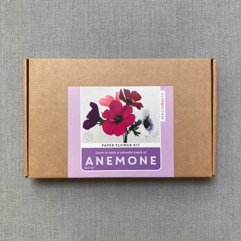 Paper Flower Kit Anemone, 3 of 11