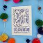Personalised 21st Birthday Card Papercut Woodland Design, thumbnail 5 of 10