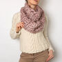 Giant Cowl Beginner Crochet Kit, thumbnail 1 of 9