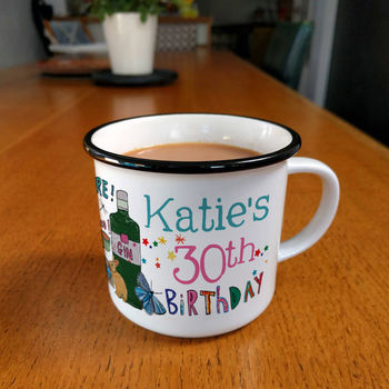 Personalised Milestone Birthday Mug, 2 of 12