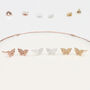 18ct Gold Plated Or Silver Butterfly Stud Earrings, thumbnail 2 of 7