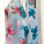 Bright Butterfly Print Scarf, thumbnail 1 of 4