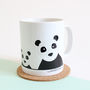 Panda Family Selfie, Personalised Mug, thumbnail 1 of 2