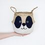 Panda Nursery Basket, thumbnail 1 of 3