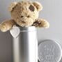 Personalised Teddy In A Tin, thumbnail 1 of 4