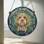 Cockapoo Apricot Memorial Suncatcher, thumbnail 4 of 6