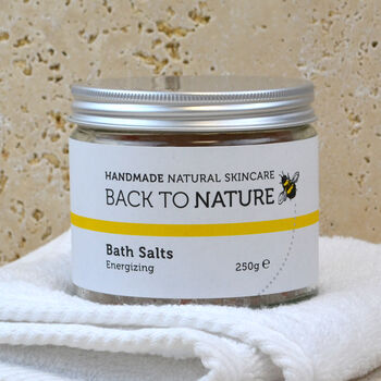Energizing Aromatherapy Bath Salts Gift Set, 2 of 7