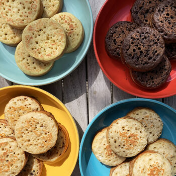 30 Handmade Artisanal Crumpets In Five Flavours, 12 of 12