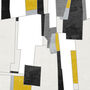Mustard Yellow Set Of Three Abstract Fine Art Prints, thumbnail 6 of 8