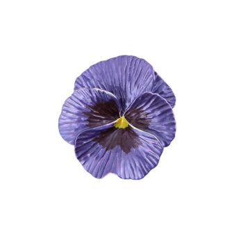 Pansy Purple Flower Brooch, 5 of 5