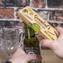 Personalised Tools Bottle Opener With Spirit Level, thumbnail 2 of 4