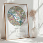 The Place We Said I Do Ordnance Survey Landranger Personalised Map Print Wedding Gift, thumbnail 7 of 12