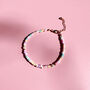 No Waste Pastel Beaded Anklet, thumbnail 3 of 6