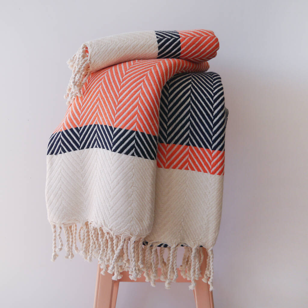 Handwoven Cotton Soft Throw, 1 of 12