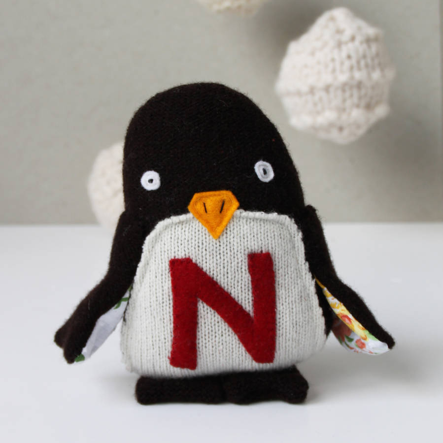 Personalised Christmas Penguin By Laura Long  notonthehighstreet.com