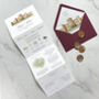 Venue Illustration Wedding Invitation, thumbnail 1 of 4