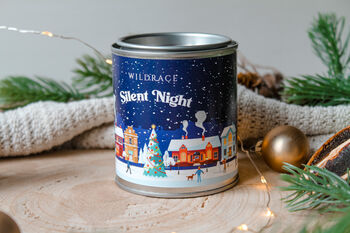 Silent Night Soy Wax Candle, 4 of 7