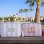 Personalised Stripe Tassel Makeup Cosmetic Bag, thumbnail 4 of 4