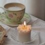 Gift Box Of Three Daisy Soy Candles With Free Greeting Card, thumbnail 4 of 5