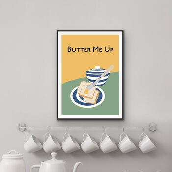 Butter Me Up Kitchen Print, 2 of 3