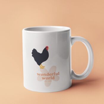 Chicken Personalised Chicken Mug, 3 of 3