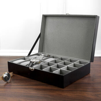Personalised Watch And Cufflinks Box, 5 of 11