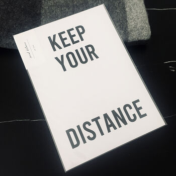 Keep Your Distance Print, 5 of 5
