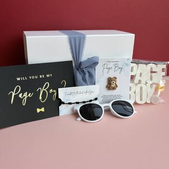 Cute Page Boy Proposal Box, 6 of 8