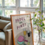 Padel And Pints Print, thumbnail 3 of 9