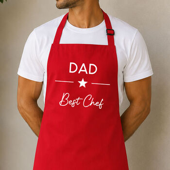 Personalised Star And Message Apron, 8 of 9