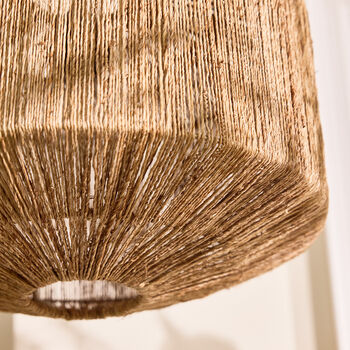 Cohen Natural Jute Rope Light Shade, 5 of 5