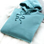 Personalised Embroidered Sleeve Hoodie, thumbnail 11 of 12