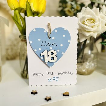 Personalised 18th Birthday Gift For Her And Card, 2 of 7