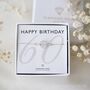 Personalised Sterling Silver 60th Birthday Gift – Custom Hand Stamped Disc Bracelet, thumbnail 1 of 7