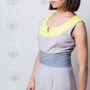 Modena Colourblock Sheath Dress, thumbnail 3 of 5