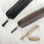 Handmade Fountain Pen Recycled Whisky Barrel Oak, thumbnail 8 of 12