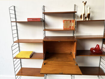 1960s Mid Century Shelving System By Brianco, 10 of 12
