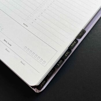 2023 Daily Planner Blanc, 5 of 12