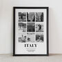 Personalised Travel Photo Collage, Custom Photo Print, thumbnail 3 of 6