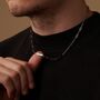 Silver Custom Name Necklace, Engraved Paperclip Link Chain Necklace, Jewelry, thumbnail 5 of 9