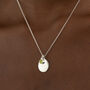 Personalised Pebble And Birthstone Necklace, thumbnail 1 of 7