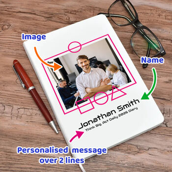 Personalised A5 2026 Photo Diary With Your Own Image, 2 of 5