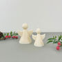 White Christmas Angel Candle And Christmas Decoration, thumbnail 8 of 11