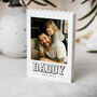 Personalised First Christmas Photo Block For Dad, thumbnail 7 of 9